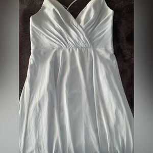 Sage Green bridal dress. Only worn once. Great condition and great discount.